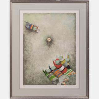 Appraisal: Graciela Rodo Boulanger b Jeux de Ballon Lithograph Graciela Rodo