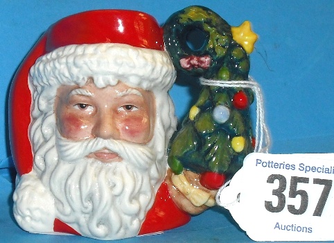 Appraisal: Royal Doulton miniature Character Jug Santa Claus D limited edition