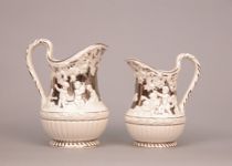 Appraisal: Pair of Wedgwood Pitchers Etruria England early th Century Set