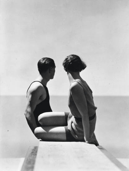 Appraisal: HOYNINGEN-HUENE GEORGE - Divers Horst and Model Swimwear by A