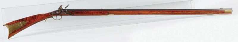 Appraisal: Peter Kuntz Attributed Kentucky Rifle Description Overall length Barrel length