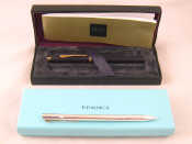 Appraisal: A Tiffany Co hallmarked sterling silver ballpoint pen London in