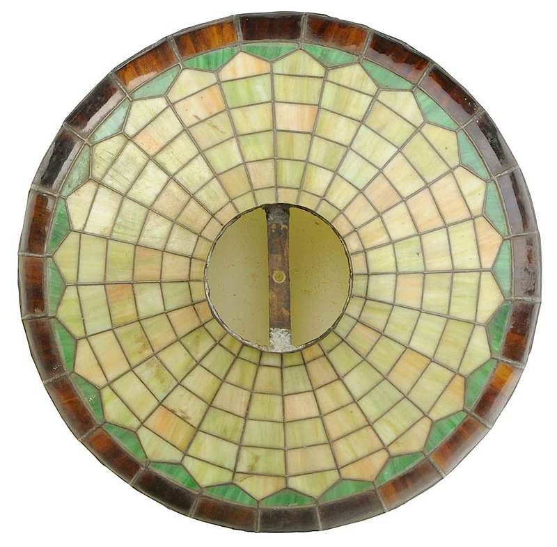 Appraisal: Victor Toothaker Arts and Crafts Glass Shade early th century