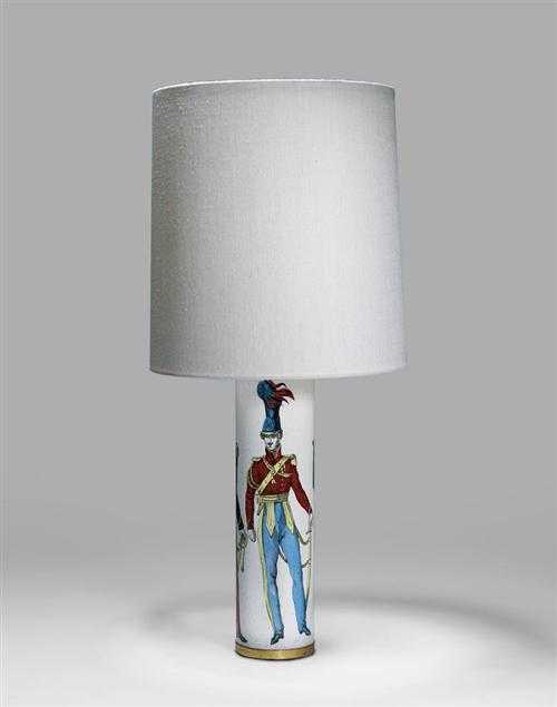 Appraisal: PIERO FORNASETTI - LAMPE DE TABLE Italie vers M tal