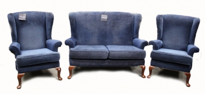 Appraisal: Parker Knoll Queen Anne piece suite