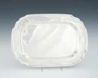 Appraisal: A Sterling Silver Tray by Frank M Whiting for The