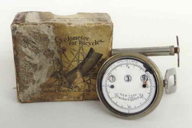 Appraisal: '' Standard Cyclometer with Box Standard Watch Co New York