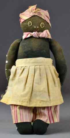 Appraisal: Antique Hand-made Mammy DollVery nice antique mammy doll made from