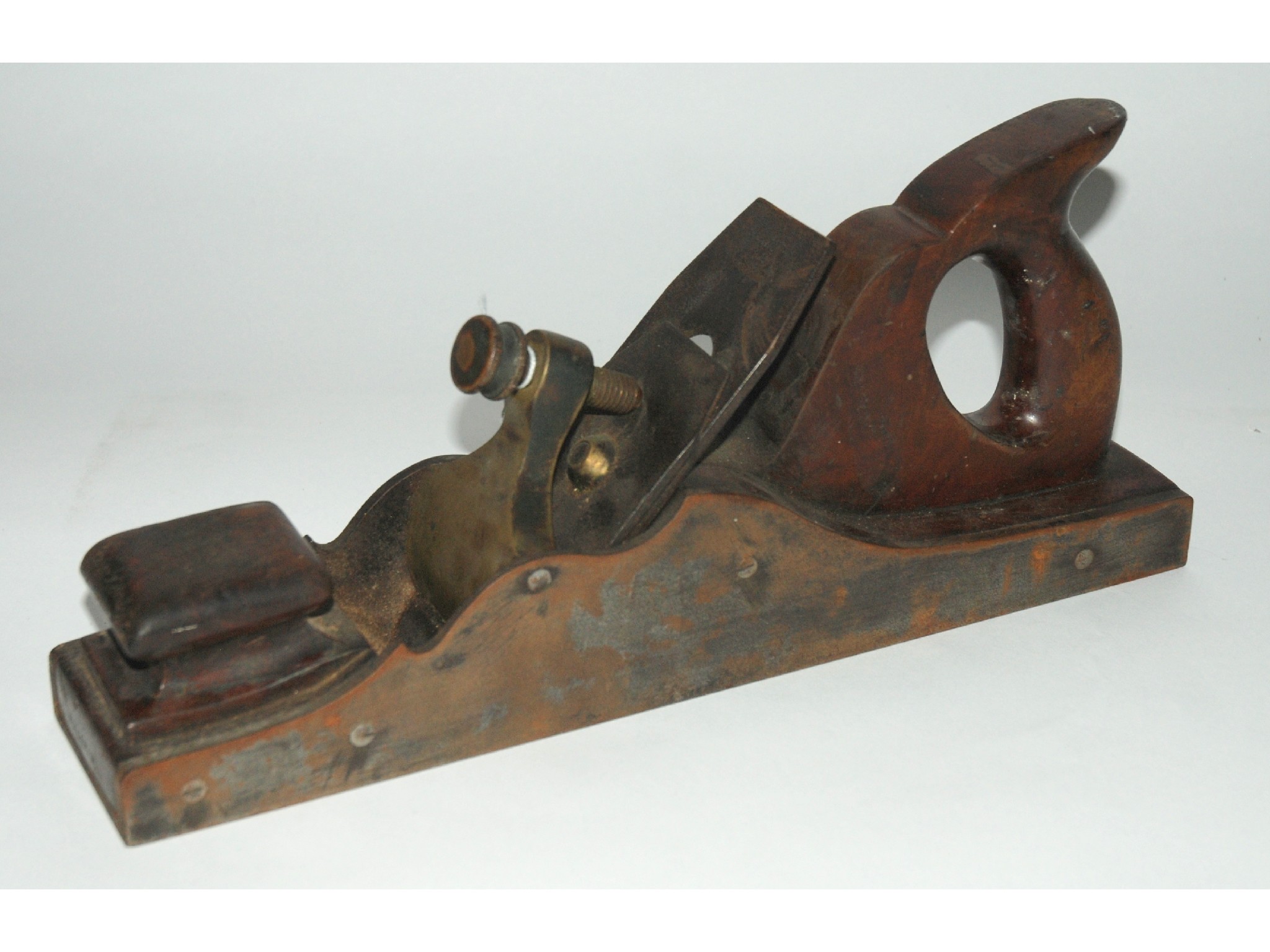 Appraisal: A Victorian wood plane indistinctly stamped