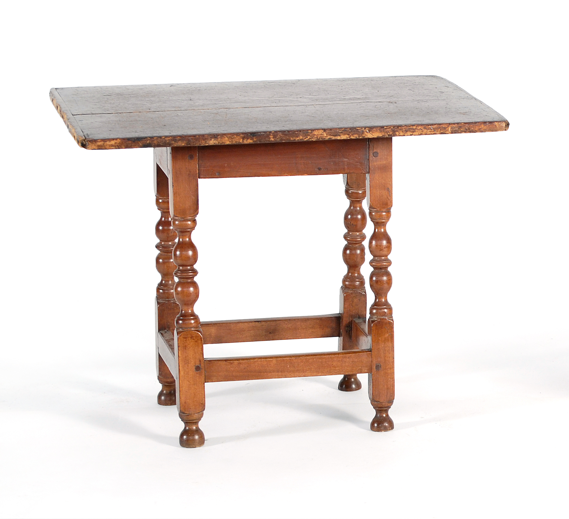 Appraisal: TAVERN TABLE th Century and LaterRectangular pine top under a