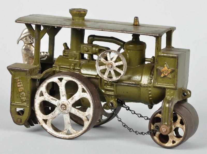 Appraisal: Cast Iron Hubley Road Roller Toy Description Circa s Painted