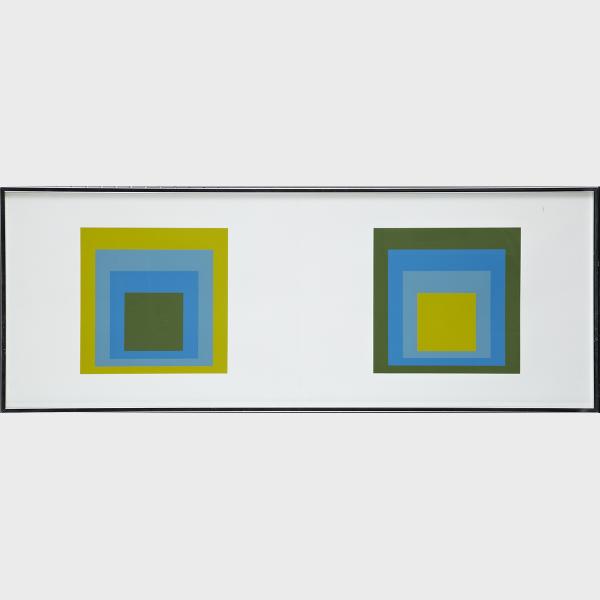 Appraisal: Josef Albers - HOMAGE TO A SQUARE FROM FORMULATION ARTICULATION