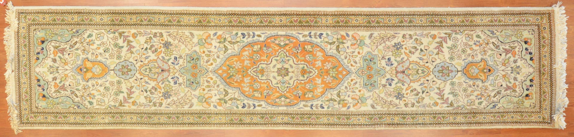 Appraisal: Persian Tabriz runner approx x Iran circa Condition Some sun