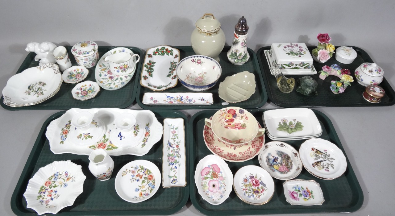 Appraisal: Various modern ornaments collectables etc to include Aynsley Cottage Garden