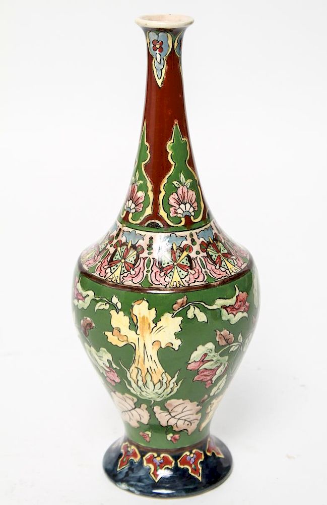 Appraisal: Art Nouveau Royal Bonn Old Dutch Vase c Art Nouveau