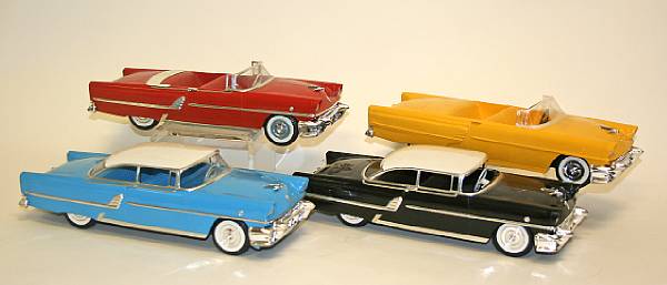 Appraisal: Plastic th Scale s stylized vehicles European Manufacturer fair condition