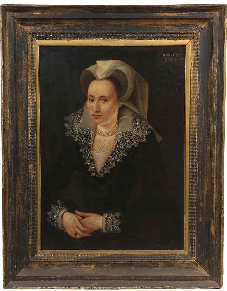 Appraisal: OOC - th c Portrait of a Wealthy Lady ca