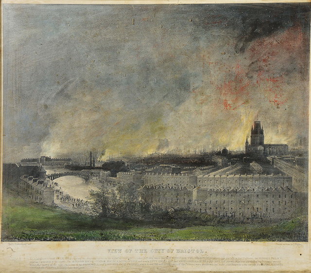 Appraisal: A HAND COLOURED PRINT DEPICTING A VIEW OF THE CITY