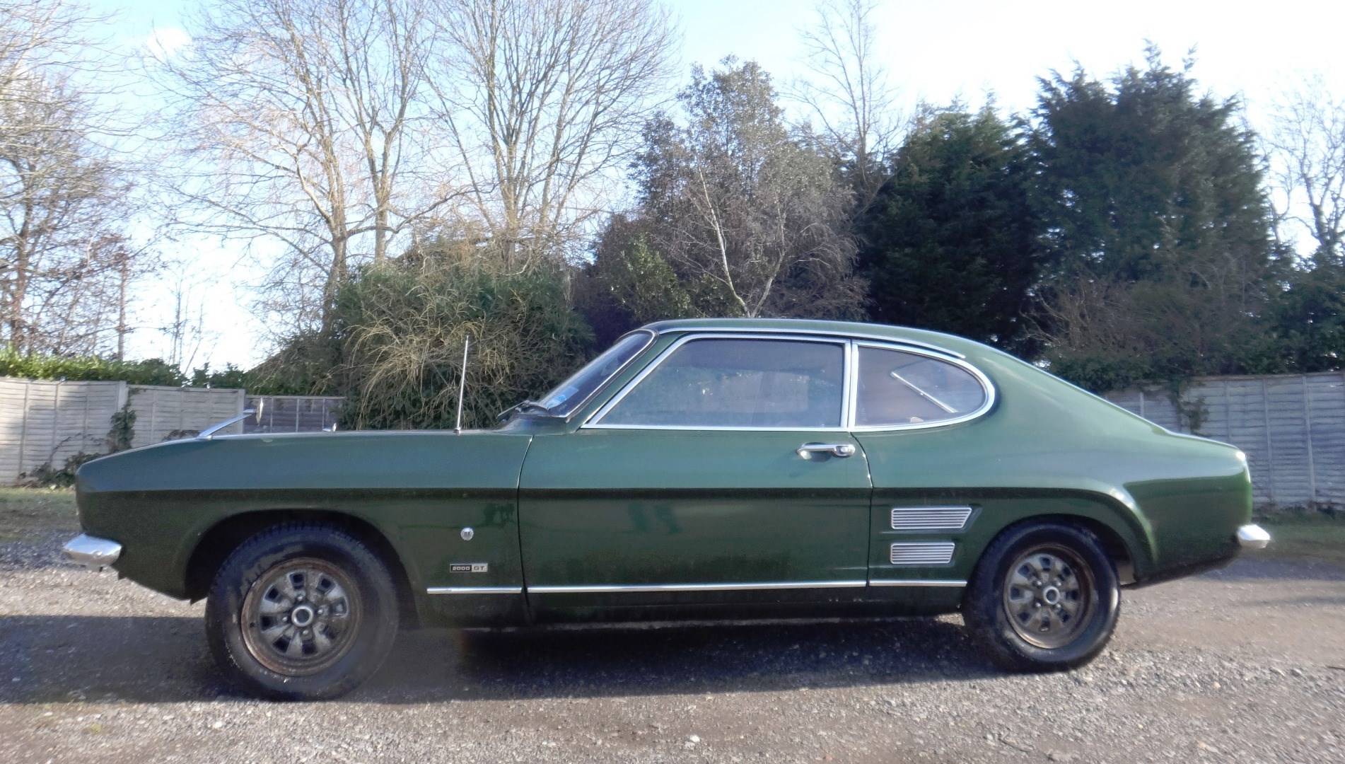 Appraisal: A Ford Capri GT XLR green Registration LUC K