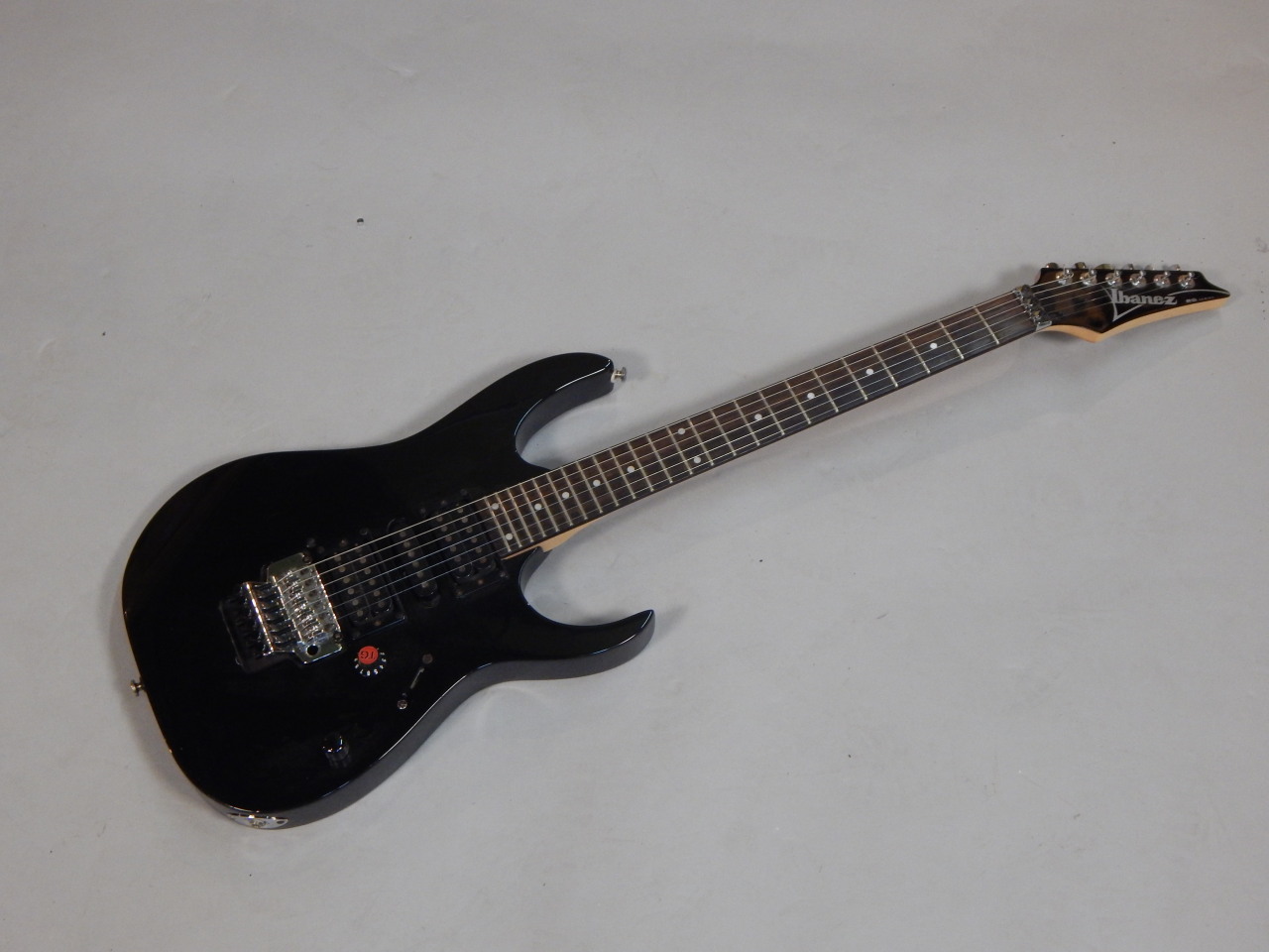 Appraisal: An Ibanez RG series electric guitar in black cm long