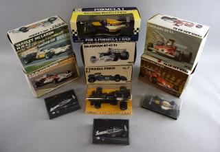 Appraisal: Boxed Formula models including David Coulthard and Mika Hakkinen's McLaren