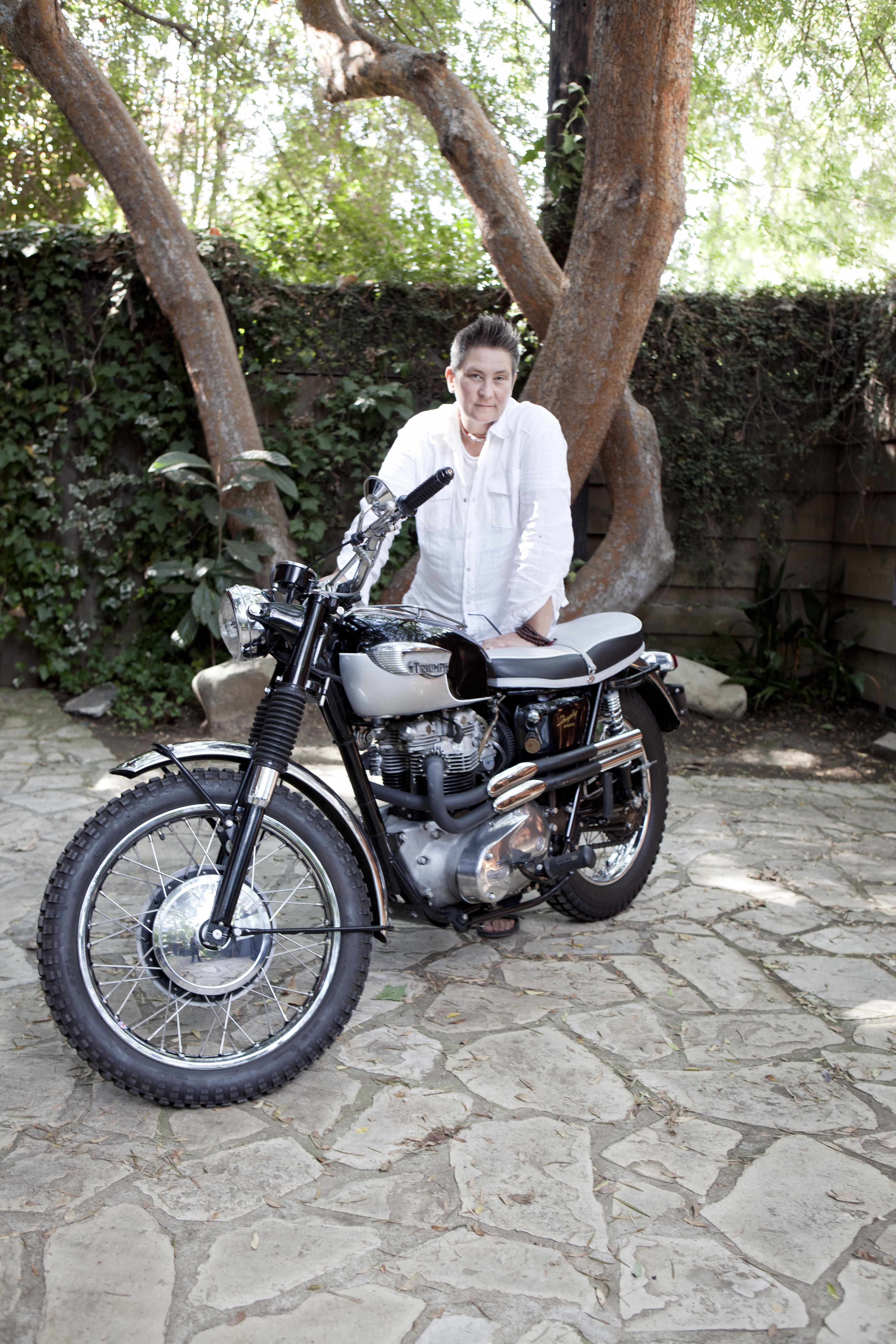 Appraisal: Singer k d lang's tribute to the Triumph desert sled