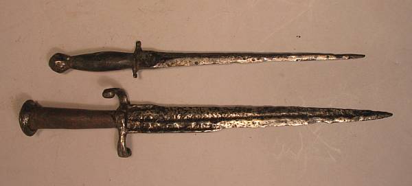 Appraisal: A lot of two composite daggers in th th century