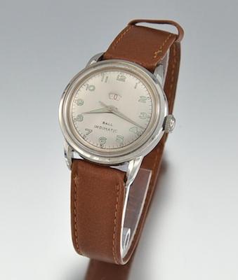 Appraisal: A Gentleman's Vintage Ball Indimatic Wristwatch High grade Swiss movement