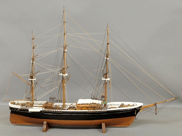 Appraisal: - Wood ship model of the clipper Flying Cloud h