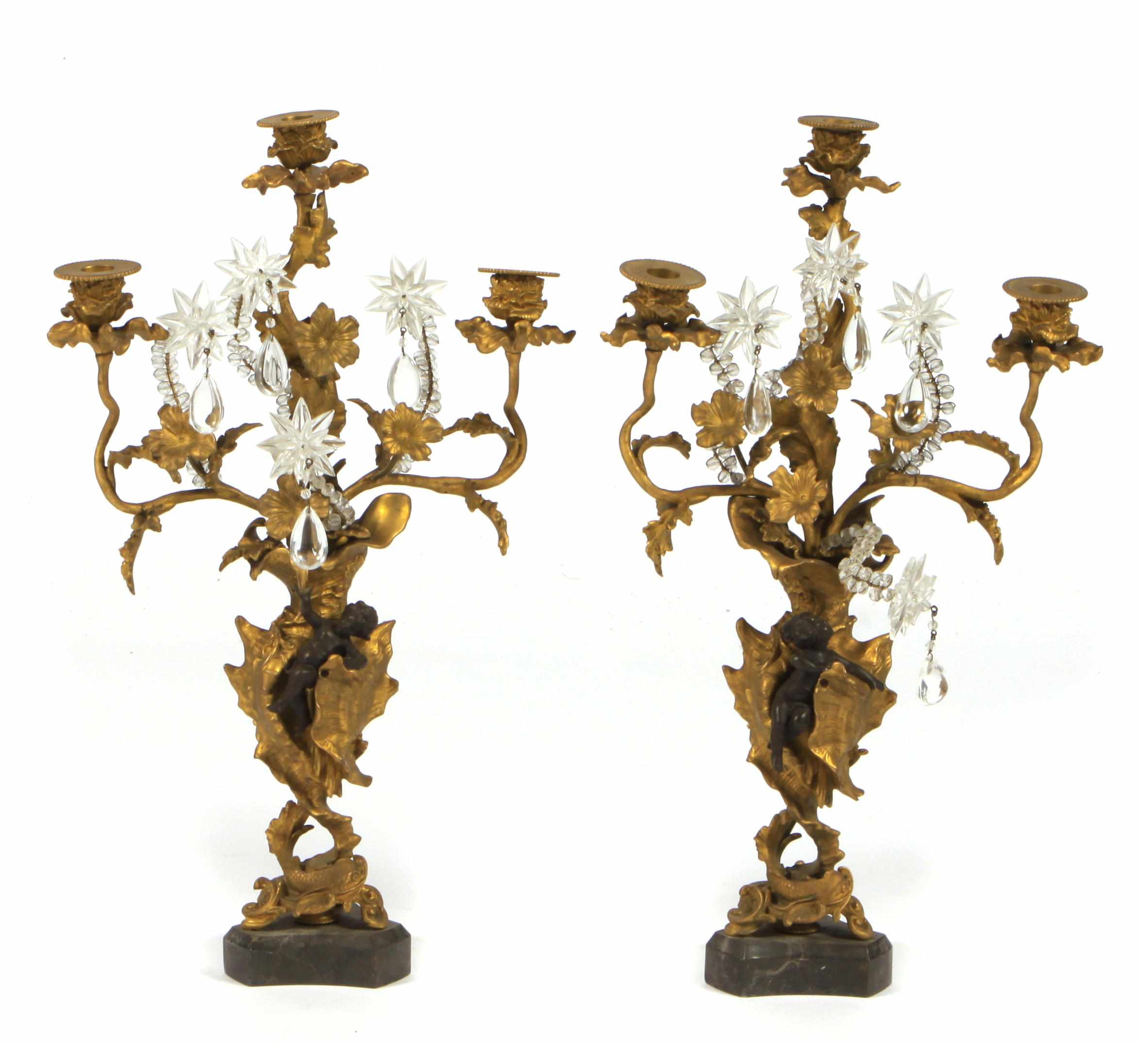 Appraisal: Property of various owners A pair of Louis XV style