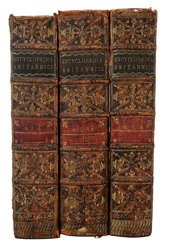 Appraisal: Encyclopaedia Britannica edition A Dictionary of Arts and Sciences by