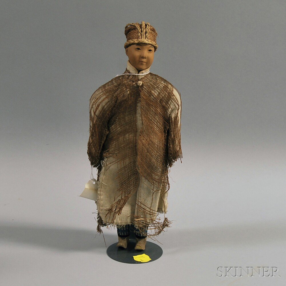 Appraisal: Door of Hope Mission Mourner Doll early th century with