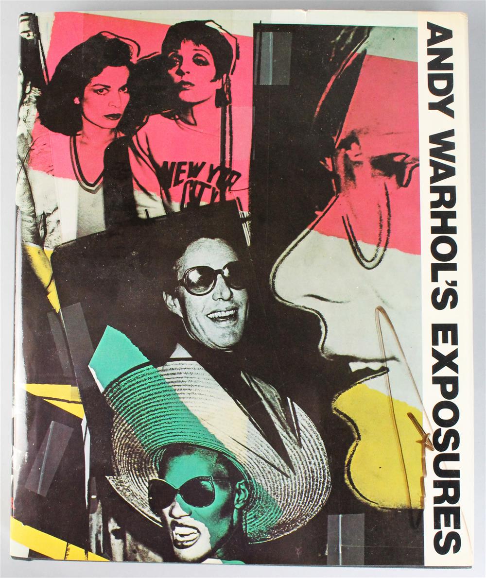 Appraisal: ANDY WARHOL'S EXPOSURES NEW YORK DEDICATED AND SIGNED TO BELLA