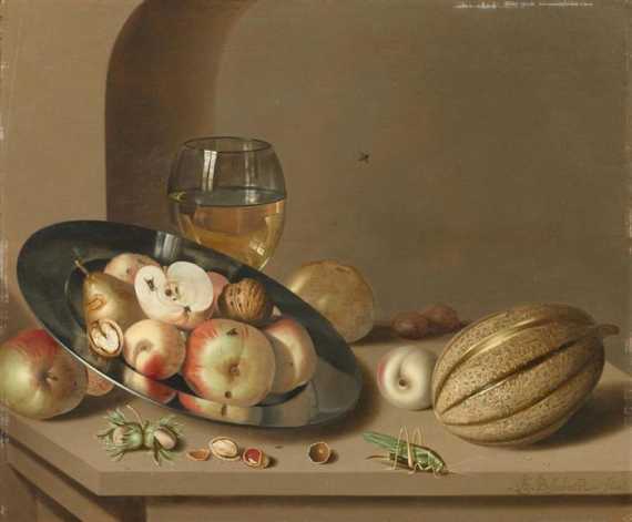 Appraisal: BOSSCHAERT AMBROSIUS the younger Middelburg - Utrecht Still life with