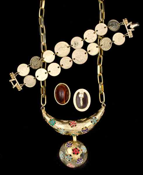 Appraisal: Coro Napier Lucien Piccard Costume Jewelry Collection A Coro double