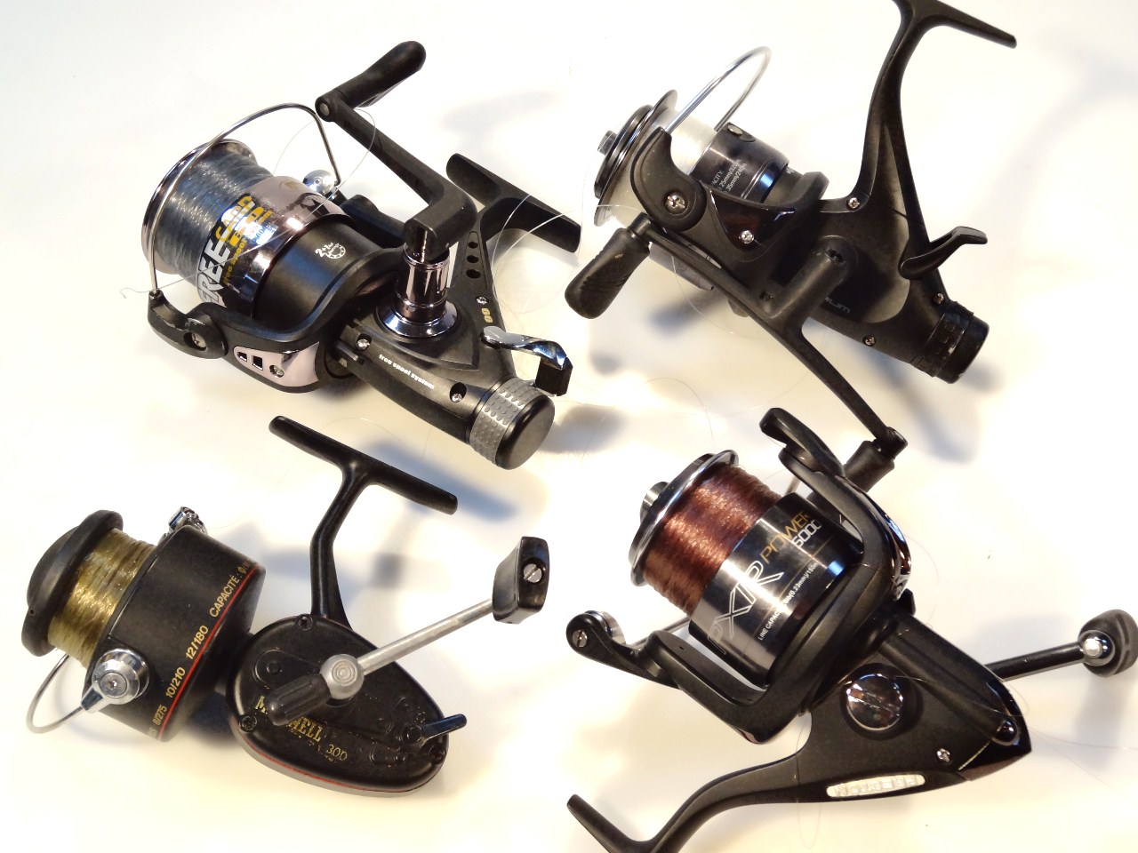 Appraisal: Various modern fishing reels comprising a Free Spool system one