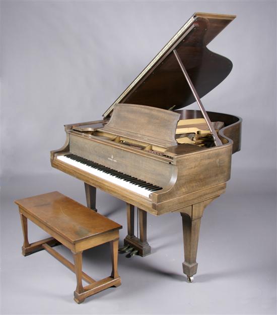 Appraisal: A Steinway and Sons Baby Grand Piano