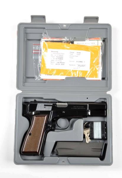 Appraisal: MIB Browning Hi - Power Semi-Automatic Pistol Serial ZM Pistol