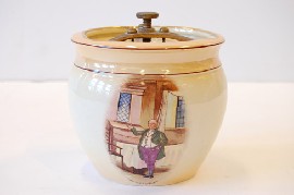 Appraisal: DICKEN'S 'OLIVER TWIST' TABACCO JAR