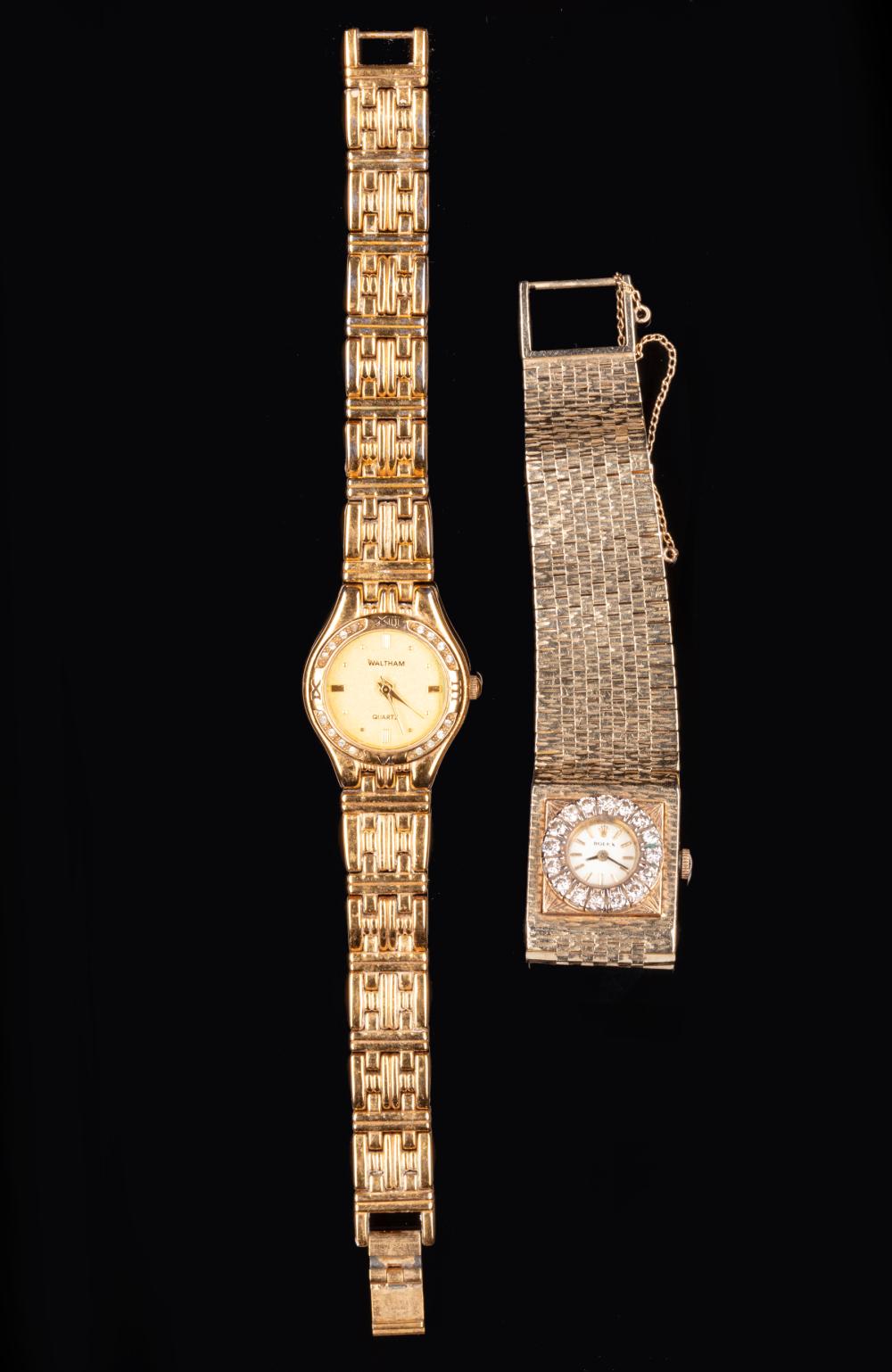 Appraisal: Chris Owens' Lucien Piccard Rolex kt Yellow Gold and Diamond