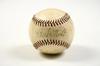 Appraisal: EXT RARE TEAM AUTOGRAPHED EXHIBITION BASEBALL - Souvenir of the