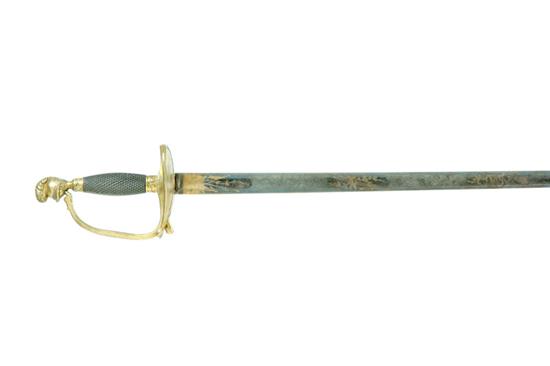 Appraisal: SWORD Attributed to France ca s Etched and engraved blade