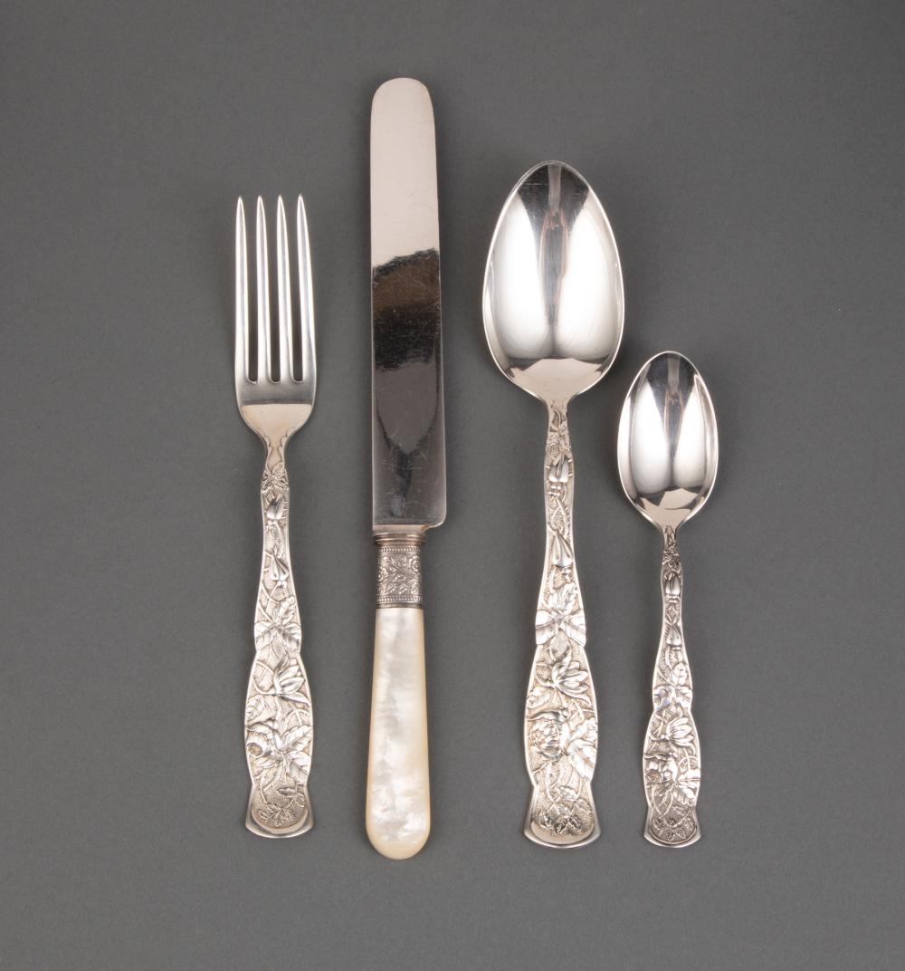 Appraisal: American Sterling Silver Partial Flatware Service J B and S