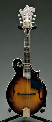 Appraisal: Alvarez mandolin mother-of-pearl inlaid head and fret board body probably