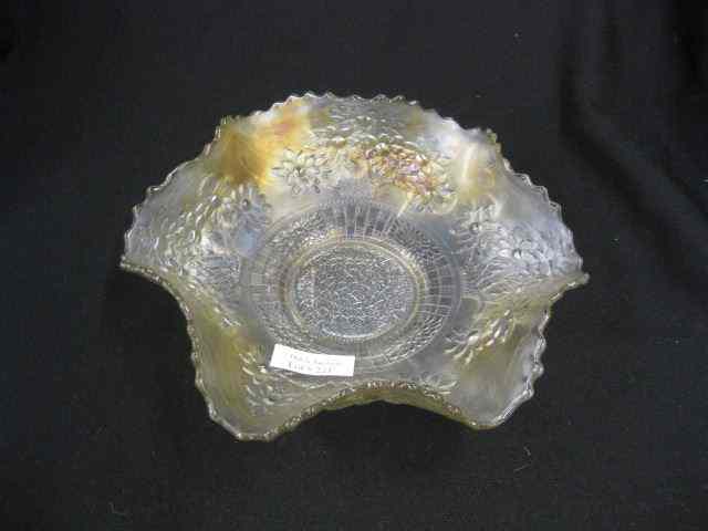 Appraisal: Carvival Glass Bowl marigold on clear ''