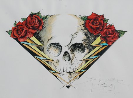 Appraisal: MOUSE Stanley American - Grateful Dead Skull and Roses W