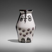 Appraisal: Pablo Picasso HIBOU MARRON NOIR VASE Madoura PotterySpain France glazed