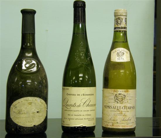 Appraisal: Chateau de L'Echarderie Quarts de Chaume bottles Baron de L