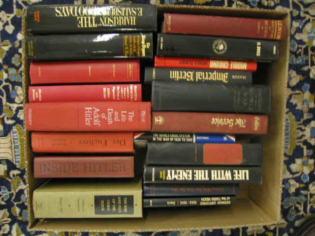 Appraisal: Books estate lot mostly about Nazi Germany in the 's