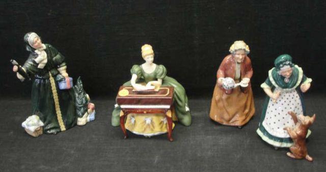 Appraisal: ROYAL DOULTON Female Figurines Series HN HN HN HN From